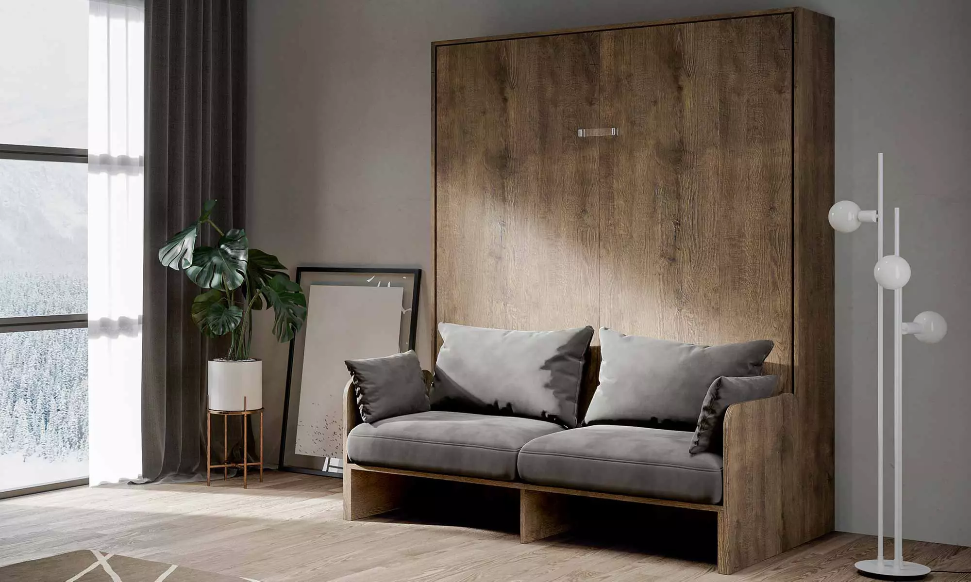 Cama abatible Kentaro Sofà con envío gratuito - Primary Image