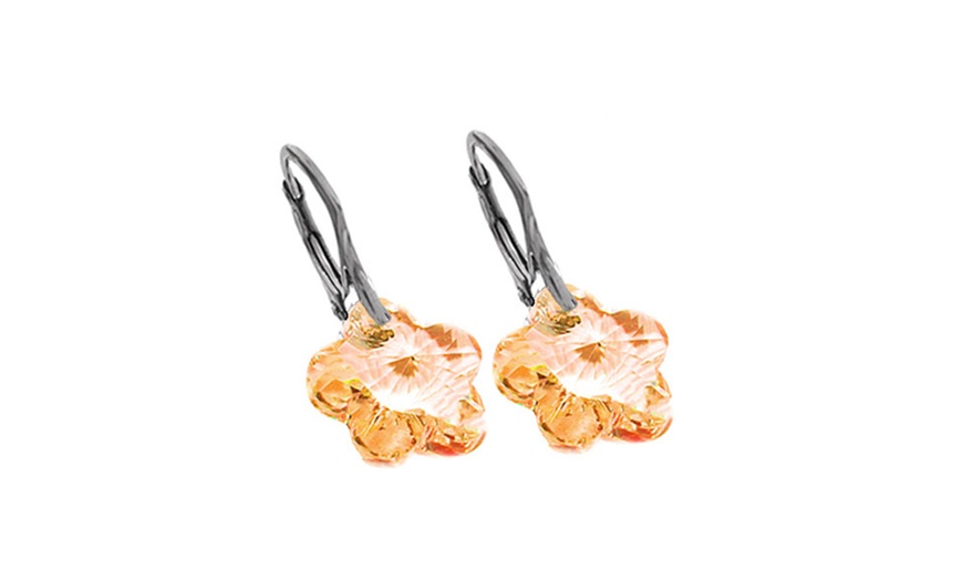 Image 9: Ah! Jewellery Earrings with Crystals from Swarovski®