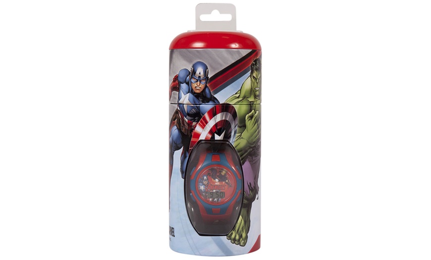 Image 10: Marvel Children's Digital Watch 