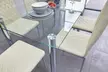 Glass Dining Table and Six Chairs or Set of Two or Four Chairs - Image 4