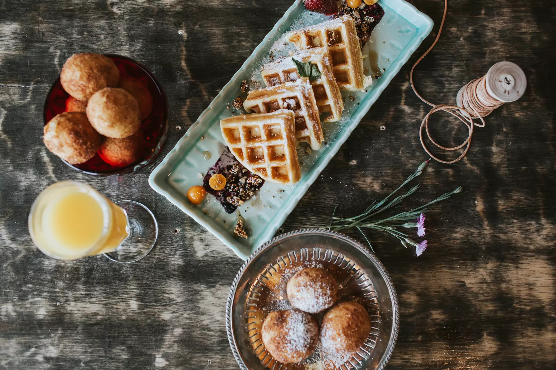 Food and Drinks at Cast Iron Cafe (Up to 40% Off). Two Options Available. - Primary Image