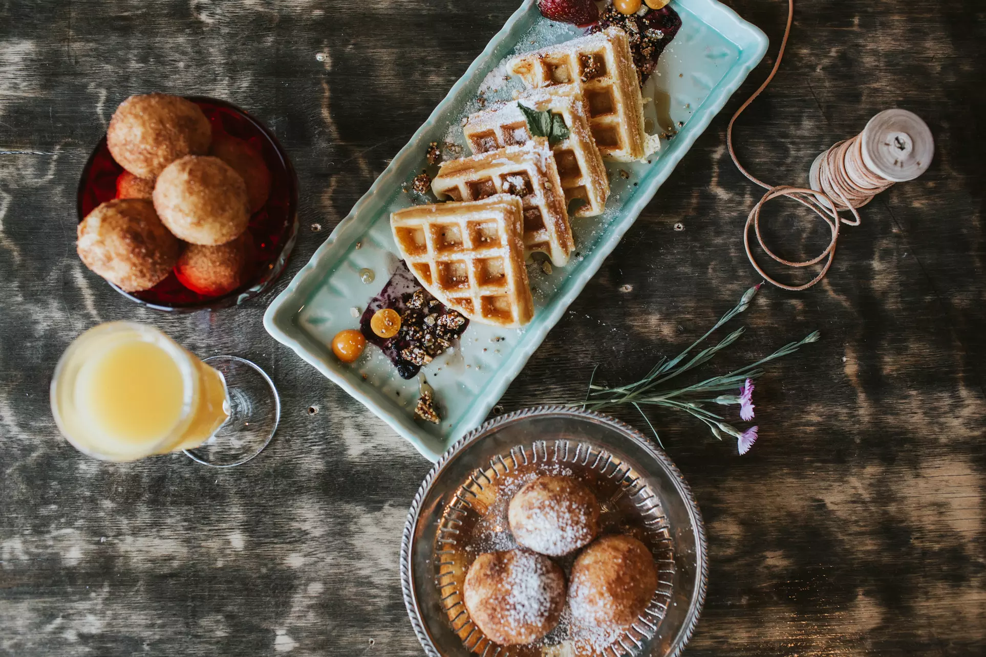 Food and Drinks at Cast Iron Cafe (Up to 40% Off). Two Options Available. - Primary Image