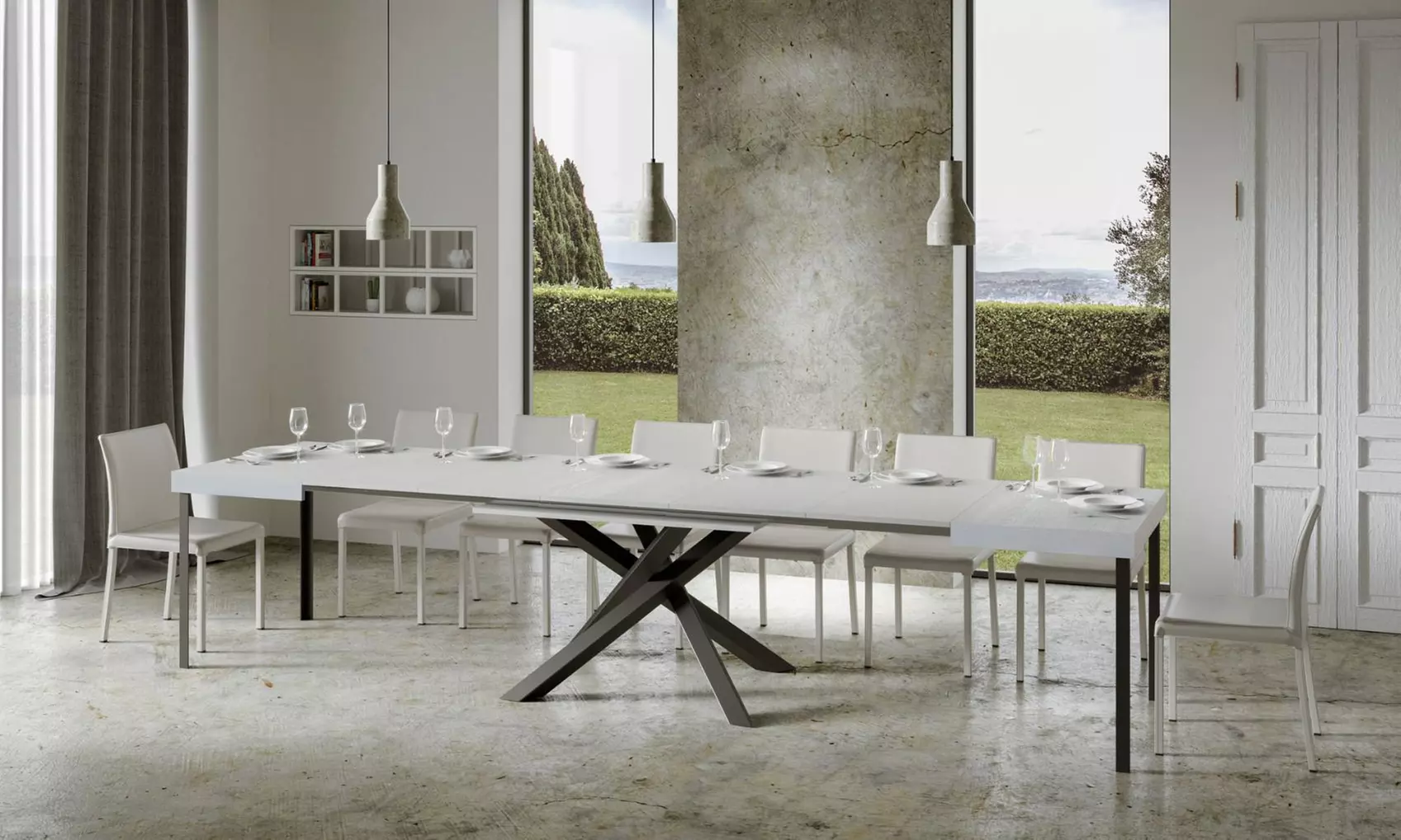 Ausziehbarer Esstisch „Volantis“