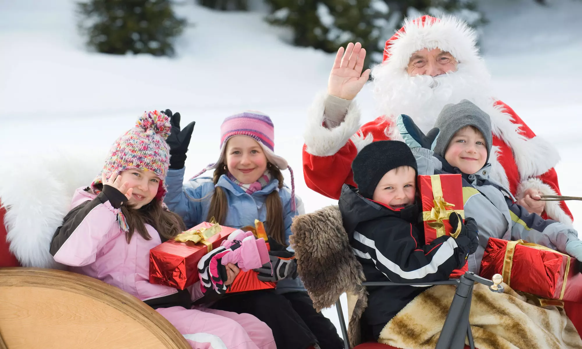 Experience the Family Friendly Enchantment of Santa's Portal to the North Pole - Capture Magical Memories! - Primary Image