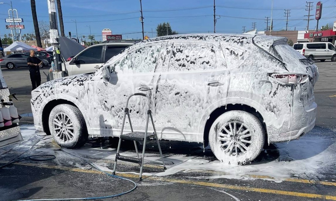 Interior & Exterior Hand Wash & Vacuum for Small, Medium or Large Car