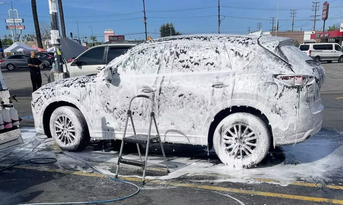 Complete Interior and Exterior Hand Wash and Vacuum for Small, Medium or Large Car ( Up to 50% Off ) - Primary Image