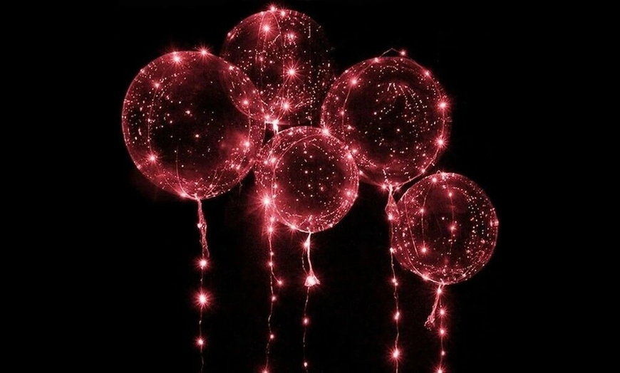 Image 6: 10 or 20 20" LED Luminous Balloons