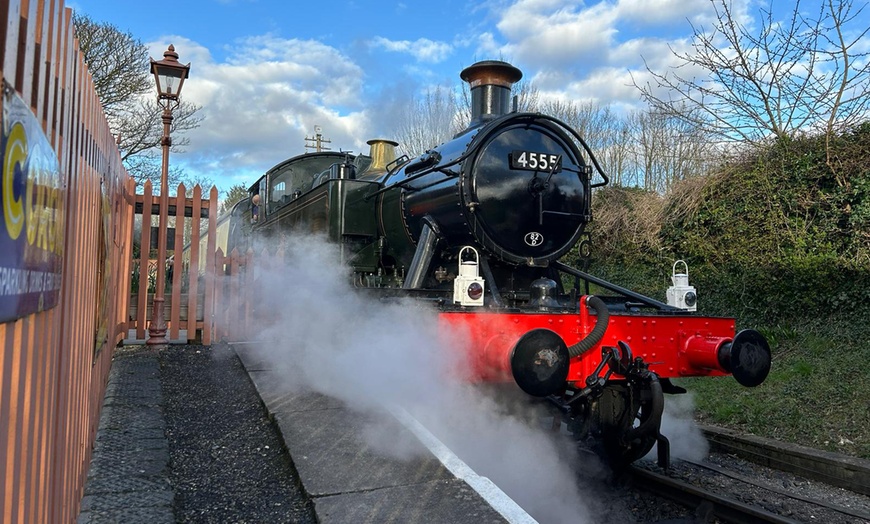 Image 9: Steam Train Experience for 2 or 4 with Sparkling Cream Tea for 2 