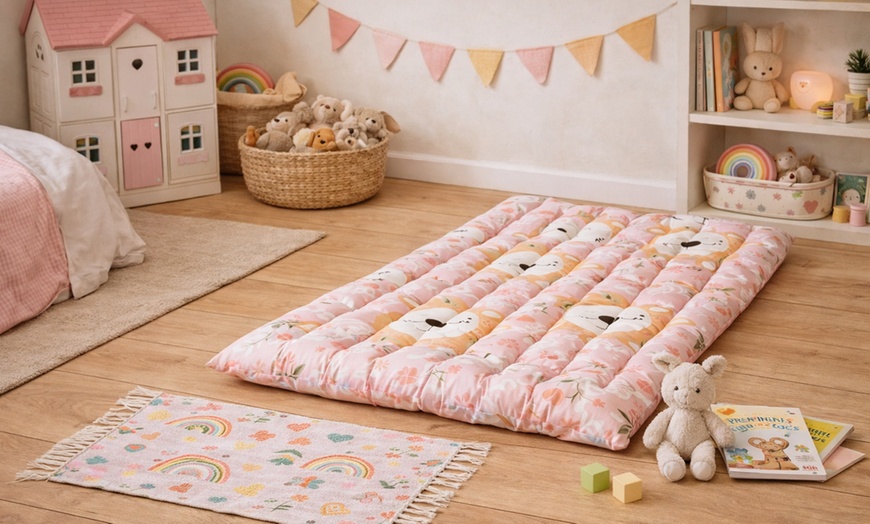 Image 6: Tapis et/ou matelas de sol en coton pour enfant