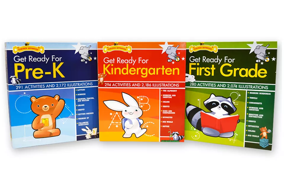 Get Ready for School Books (3-Pack) - Primary Image