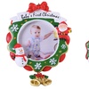 Image 1: One or Two Christmas Photo Frame Ornaments