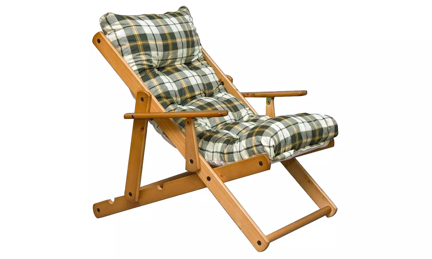 Poltrona legno relax Rondò