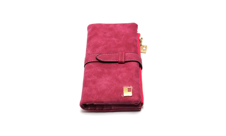 Image 7: Women's Suede Wallet