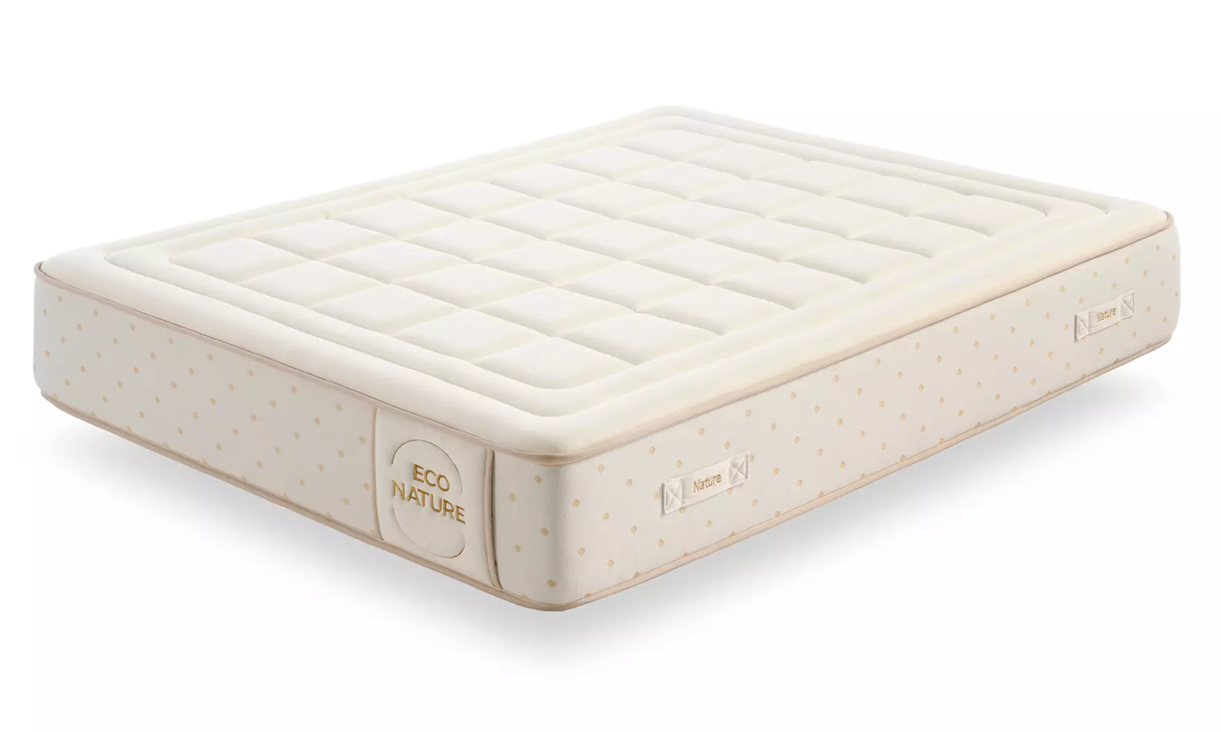 Colchón Eco Sense de 30 cm con Espuma Viscoelástica – Firmeza Doble, 12 Zonas Ergonómicas, Funda de Algodón