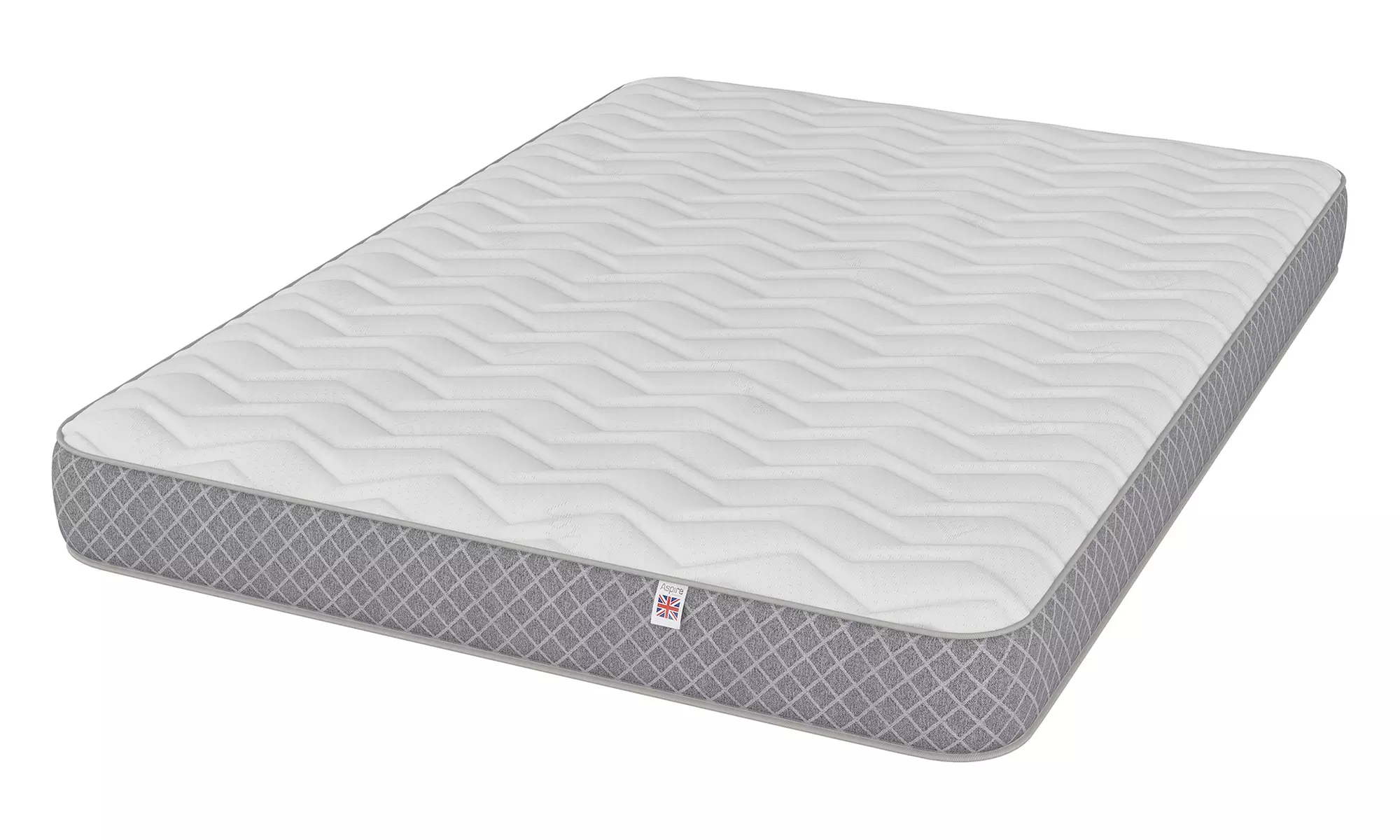 Aspire UK Made 700 Eco Foam Hybrid Sprung Value Mattress