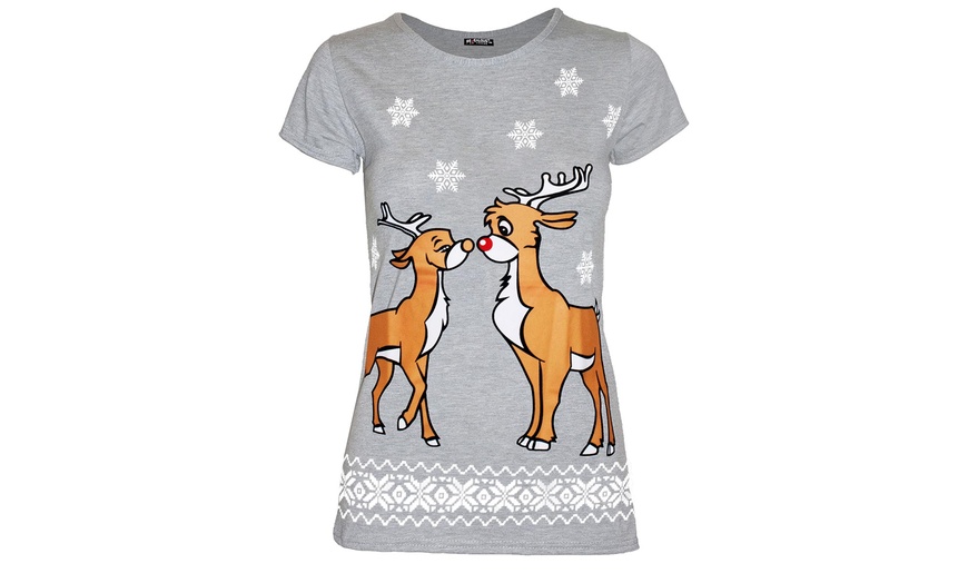 Image 7: T-shirt imprimé de Noël