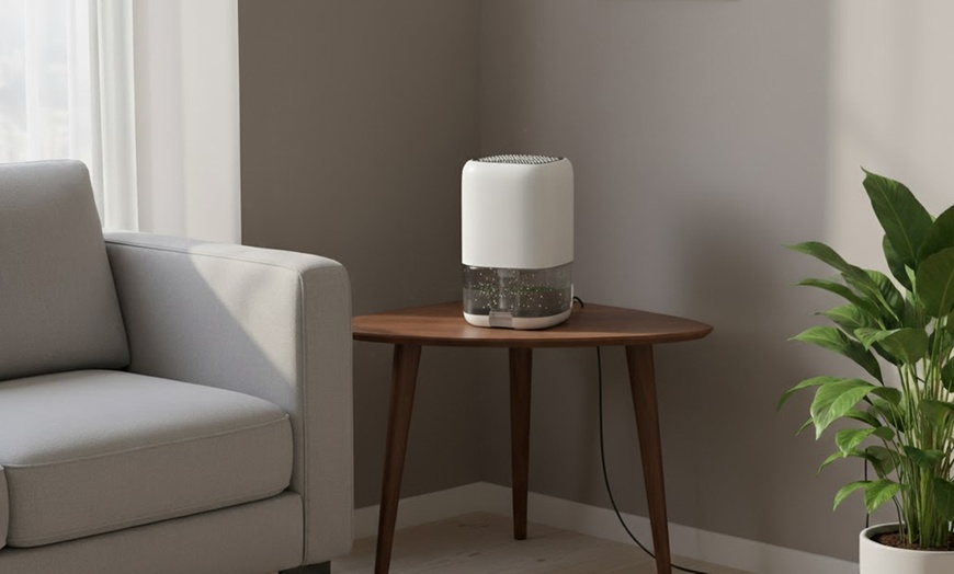 Image 4: Deumidificatore portatile silenzioso con luci LED