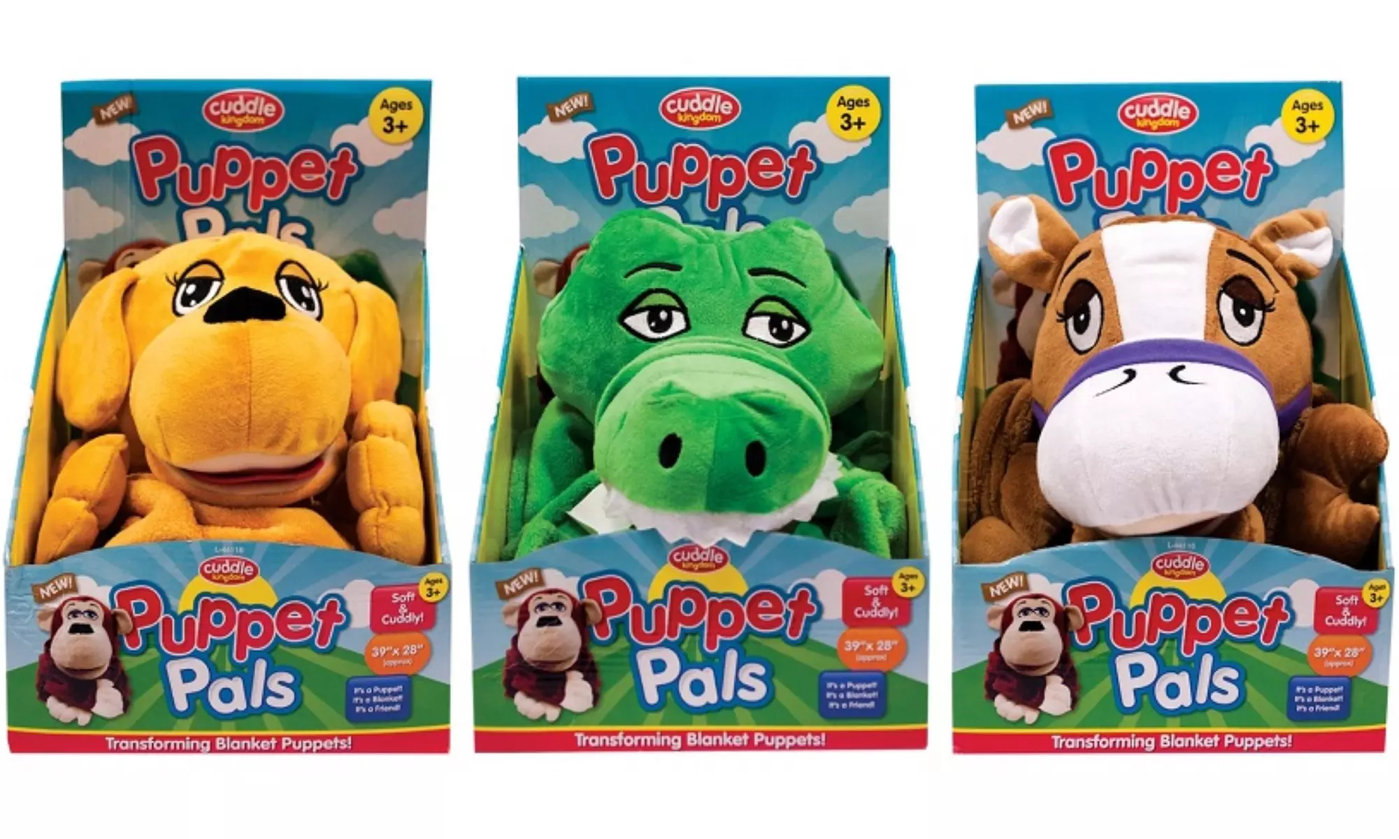 Kids' Puppet Pals Blanket - Primary Image