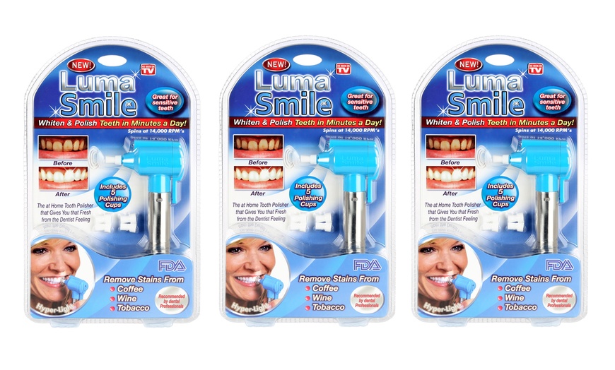 Image 4: Luma Smile Teeth Whitening Polisher and Stain Remover Dental Set