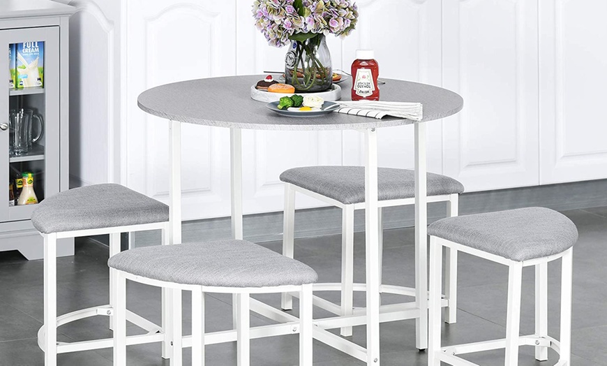 Image 3: HomCom Dining Table Variety