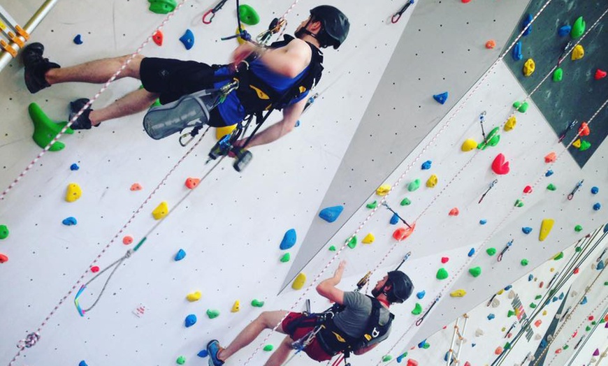 Image 2: One-Hour Indoor Climbing Session