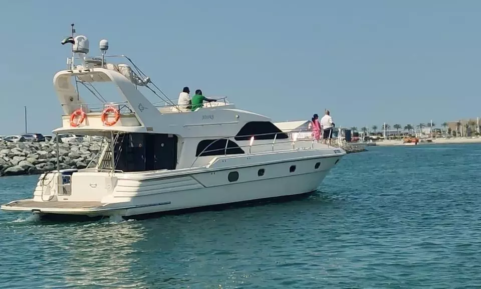 Embark on a Luxury Dubai Marina Yacht Cruise at Media Waves Yachts!