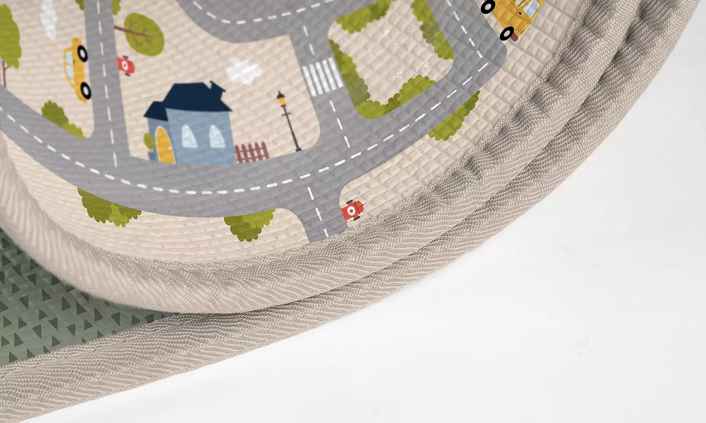 Tapis de jeu épais et confortable 2 en 1 House of Kids - Second Medium