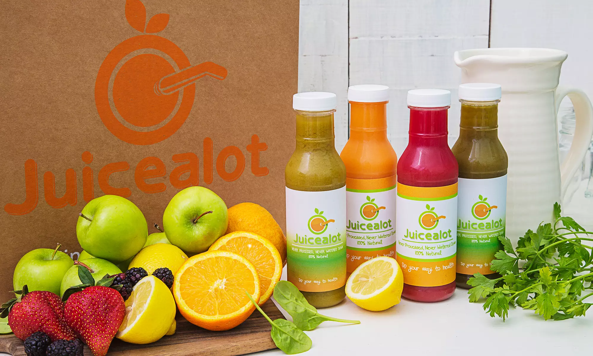 3-Day Juice Cleanse with a 14-Day Teatox from Juicealot (43% Off) - Primary Image
