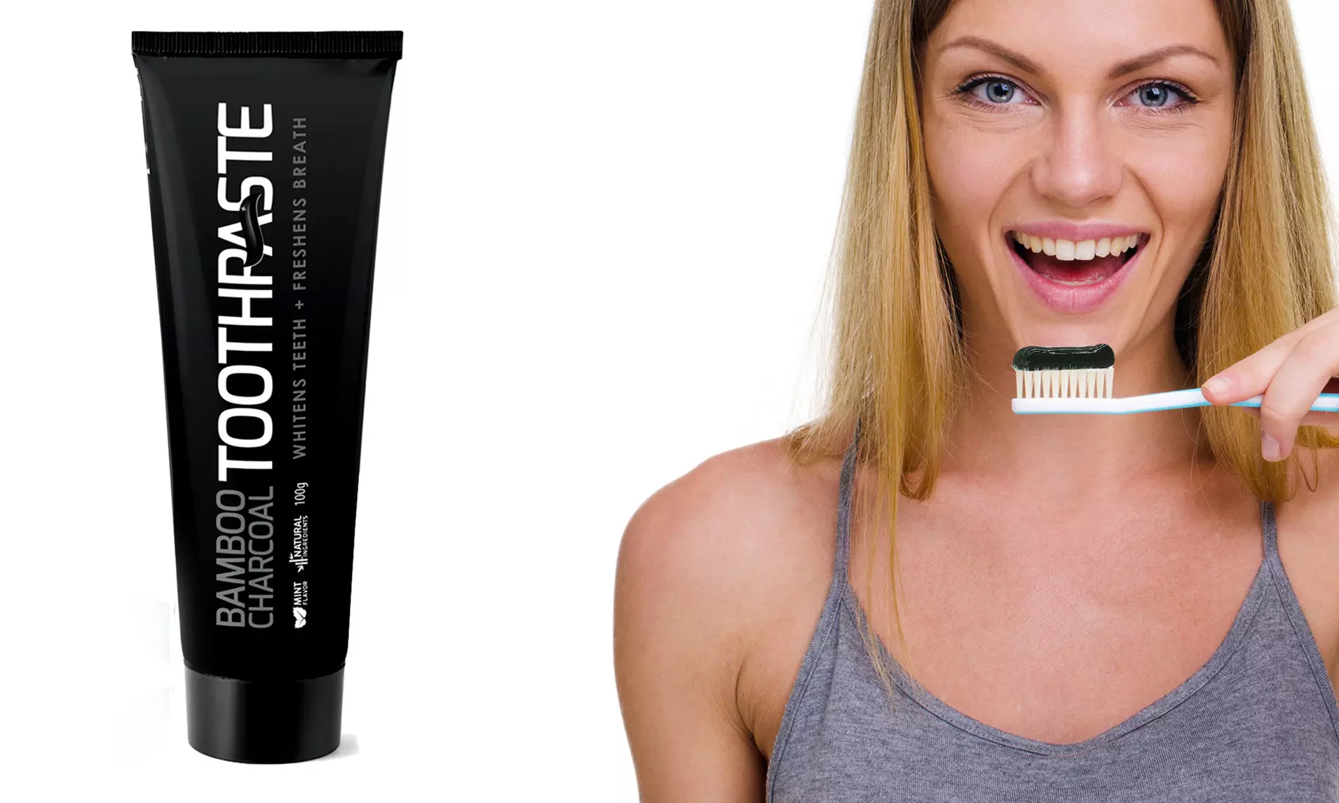 Magic Brite Bamboo Charcoal Toothpaste - Primary Image