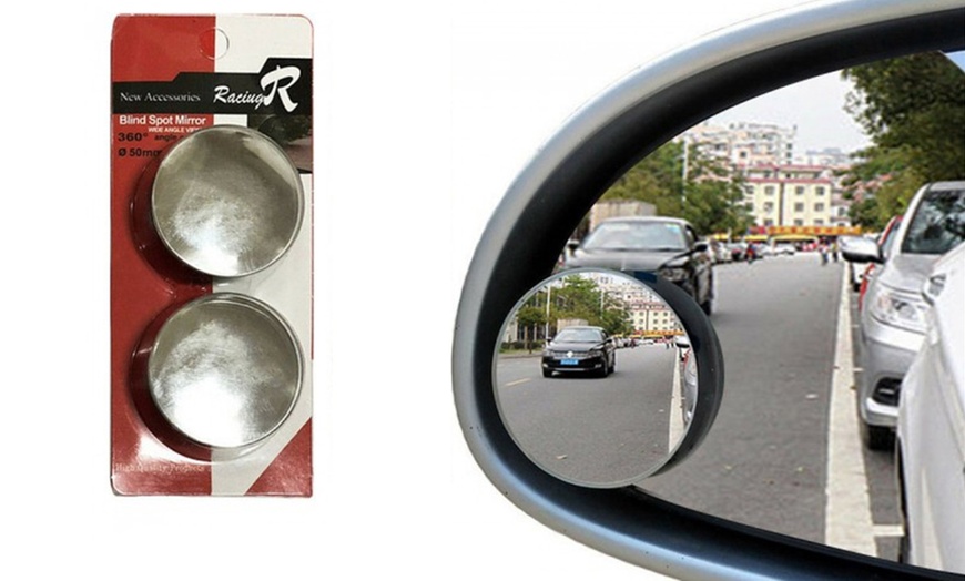 Image 5: Blind Spot Stick-On Mirror Set