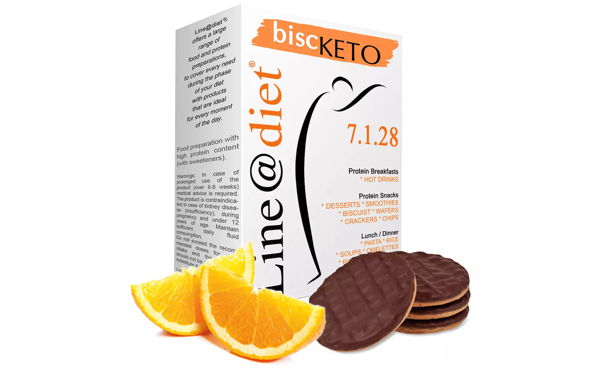 1, 2 o 4 confezioni di biscotti proteici Lineadiet