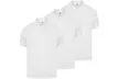3 Pack Mens Polo T-Shirts - Second Medium