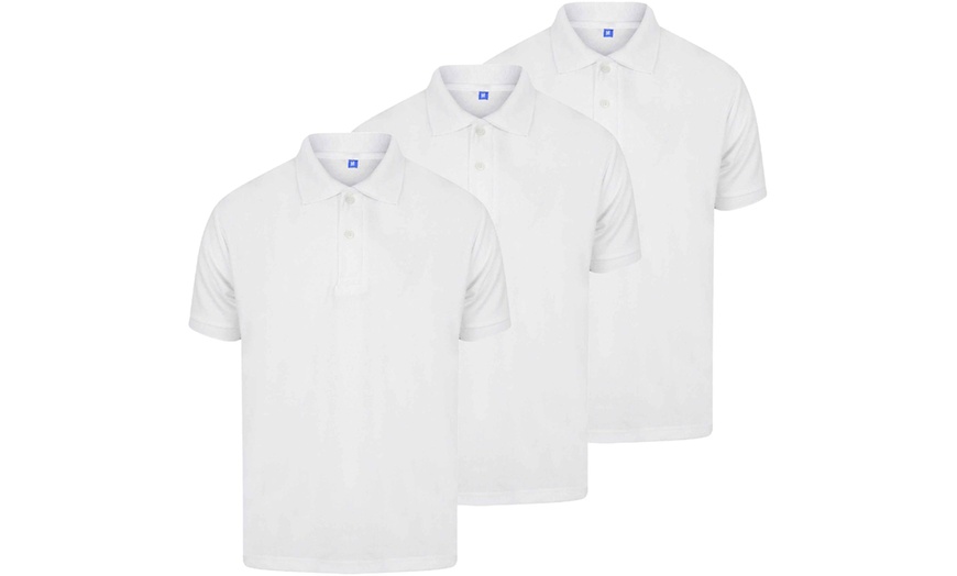 Image 4: Mens Polo T-Shirts