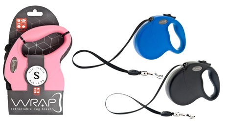 Guinzaglio allungabile Wrap Ferribiella disponibile in 4 taglie e 4 colori