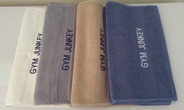 100% Cotton Gym Junkey Towel