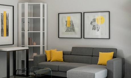 Libreria ad angolo Kato Made in Italy, disponibile in 3 colori