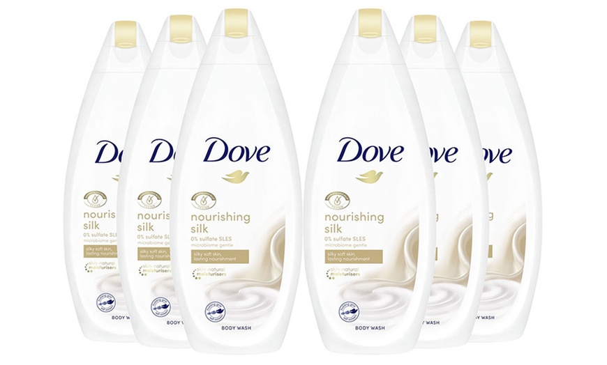 Image 7: Six Dove Cream Body Washes