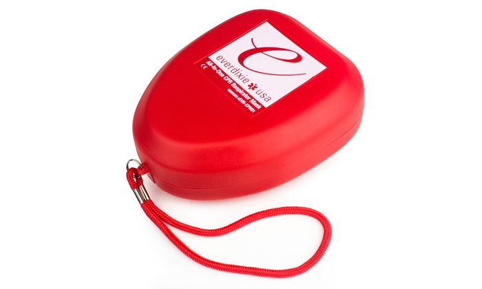 Everdixie USA CPR Pocket Resuscitator Kit | Groupon