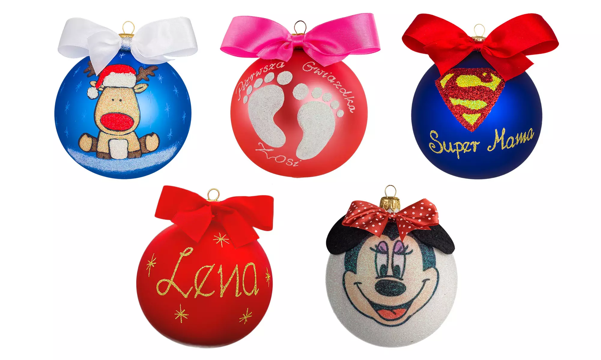 Personalizowana bombka świąteczna od 15 zł w internetowym sklepie Farin - Primary Image