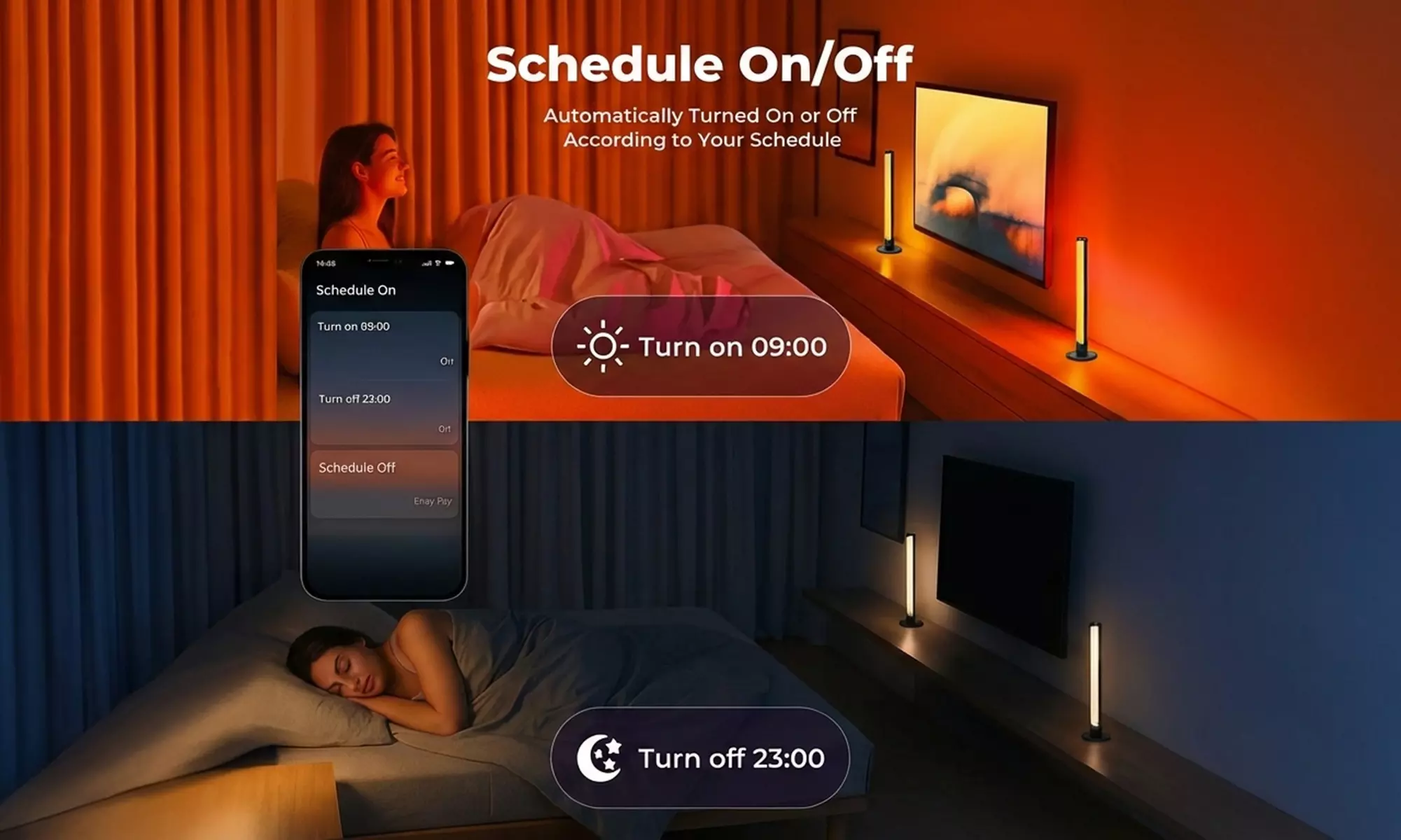 Emitto Smart RGB LED Ambient Light Bar Collections