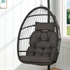 Image 50: Outdoor Hanging Egg Chair with Cushion