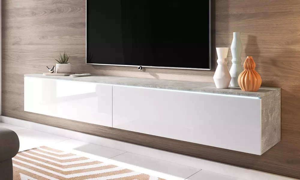 Mueble TV Origami con luces LED - Primary Image