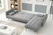 Bobochic Ecksofa Helly mit Bettfunktion und Chaiselongue in der Farbe nach Wahl - Second Medium