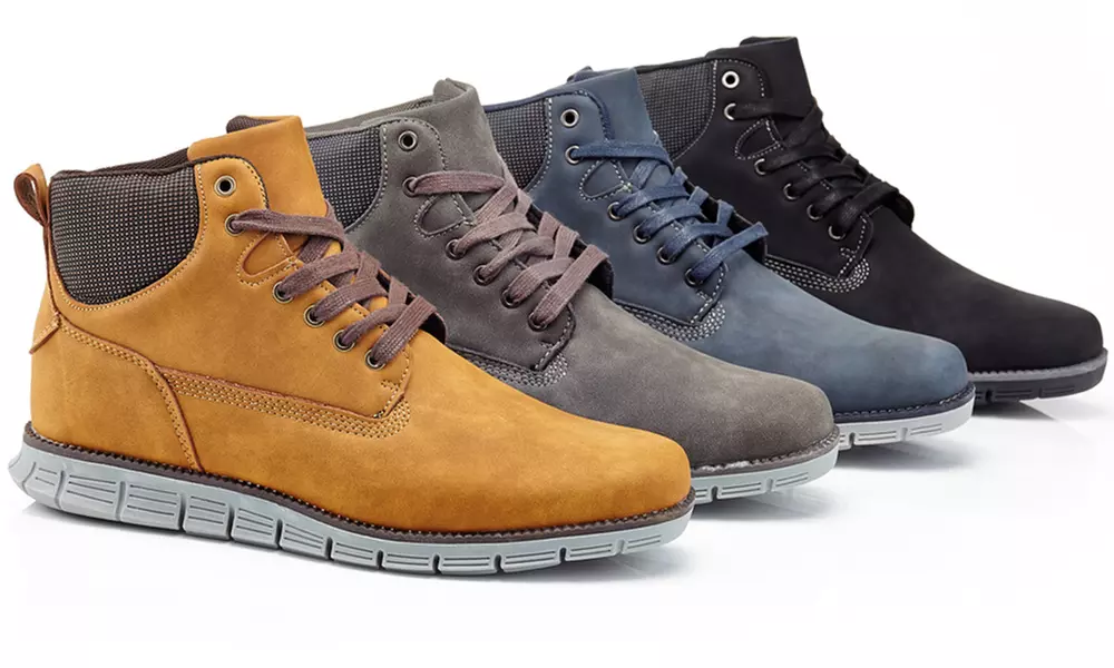 Franco Vanucci Men's Oliver Memory Foam Hiking Boots - Primary Image