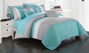 Anara Microfiber Comforter Set with Sheets (8- or 10-Piece)