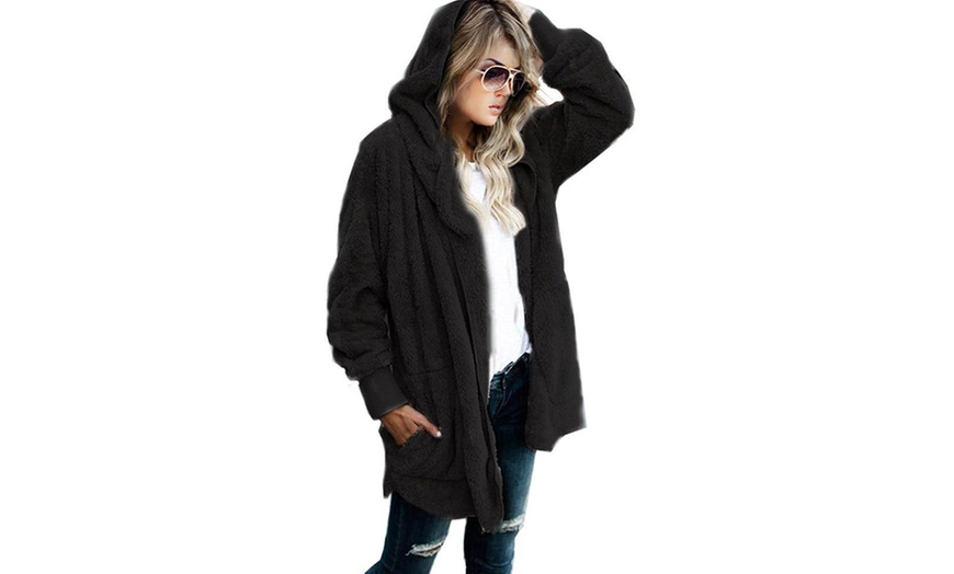 Image 4: Women's Teddy Bear Jacket