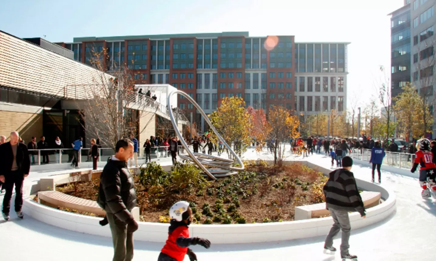 Public Skate and Skate Rental for Up to Four People at Canal Park Ice Rink - Primary Image