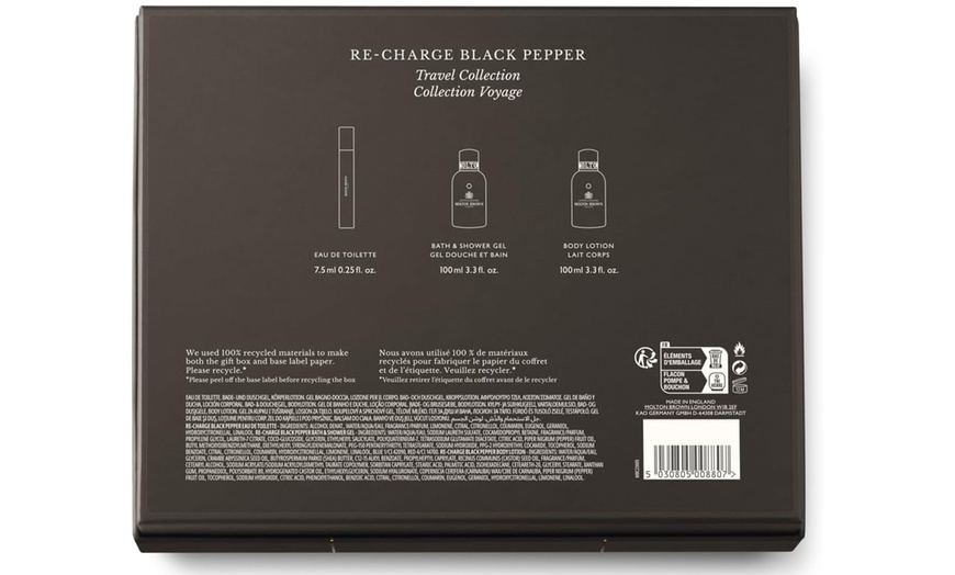 Image 3: Molton Brown Re-charge Black Pepper Travel Trio Gift Set