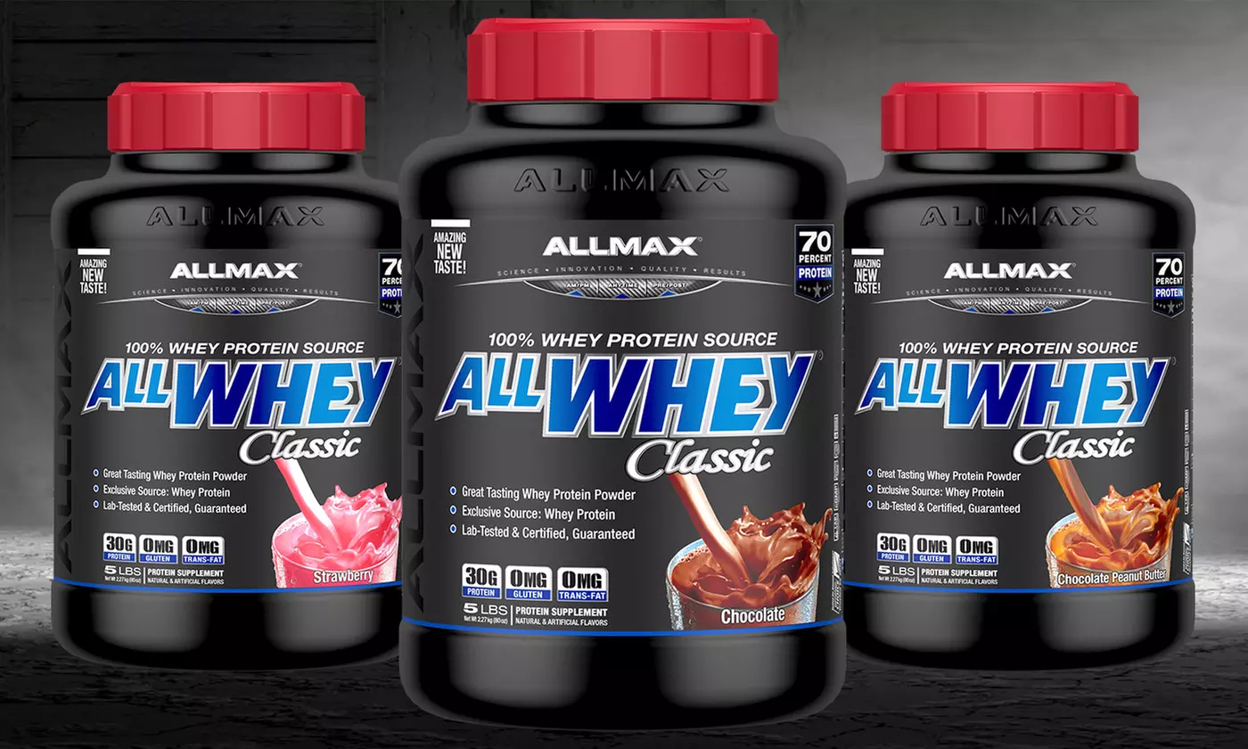 5lb. Tub of ALLMAX ALLWHEY Classic 100% Pure Whey-Protein - Primary Image