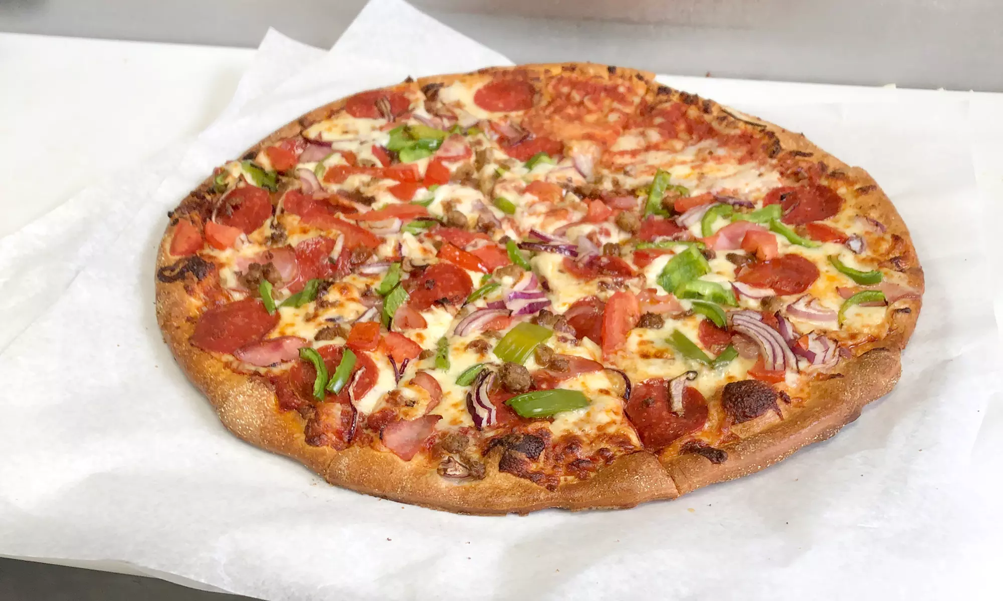 $12 for $20 Towards Pizza Menu Order at Nu Wave Fish & Chicken - Primary Image